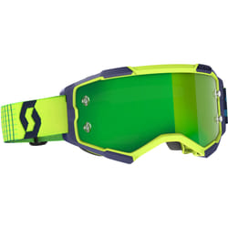 Scott Fury blue/yellow Motocross Goggles, blue-yellow for Men