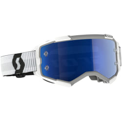 Scott Fury Chrome Motocross Goggles, black-white for Men