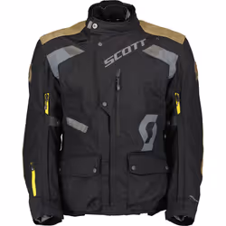 Scott Dualraid Dryo Motorcycle Textile Jacket, black, Size M for Men
