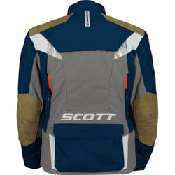 Scott Dualraid Dryo Motorcycle Textile Jacket, grey-blue, Size 2XL for Men