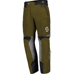 Scott Dualraid Dryo Motorcycle Textile Pants, green, Size XL for Men