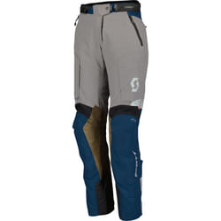 Scott Dualraid Dryo Ladies Motorcycle Textile Pants, grey-blue, Size 40 for Women