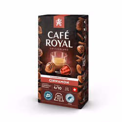 Café Royal Cinnamon, Coffee capsule, Nespresso, 10 cups, 4/10, Multicolour, 10 pc(s)