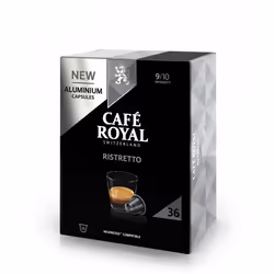 Café Royal Ristretto, Coffee capsule, Ristretto, Nespresso, 36 cups, 9/10, CE