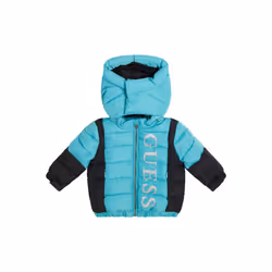 GUESS Hooded Padded Jacket  New Pool Blue  6X/7
