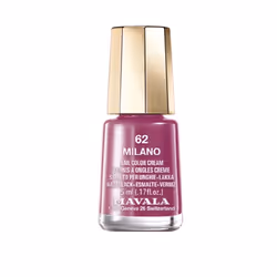 Mavala Mini Color, 62 Milano, 5ml, 5 ml, Violet, Milano, Coloring, Opaque, Creme