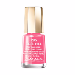 Mavala Mini Color, 285 Rose Hill, 5ml, 5 ml, Pink, Rose Hill, Coloring, Opaque, Creme