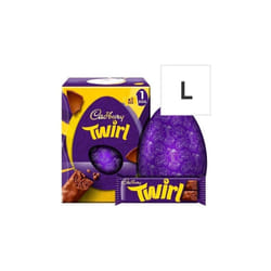 Cadbury Twirl Easter Egg 198G - Pack Of 4