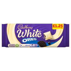 Cadbury White Oreo Chocolate Bar  120g (Pack of 17)