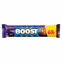 Cadbury Boost Chocolate Bar  48.5g  (Pack of 48)
