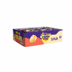 Cadbury White Creme Eggs Box 48 x 40g