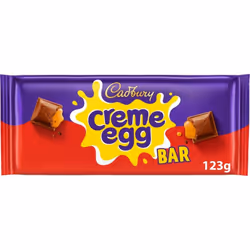 Cadbury CrÃ¨me Egg Milk Chocolate Bar 123g