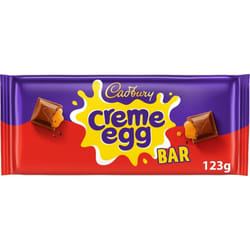 Cadbury CrÃ¨me Egg Milk Chocolate Bar 123g