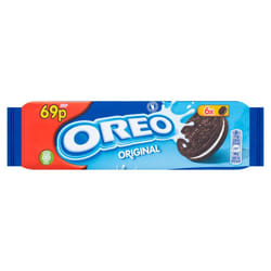 Oreo Original Sandwich Biscuit Snack 66g ( pack of 20 )