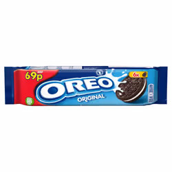 OREO Original Vanilla Sandwich Biscuits 66g (Pack of 20)