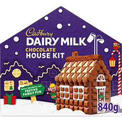 Dairy Milk Chocolate House Kit, Christmas Chocolate 840g