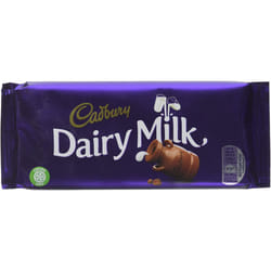 Cadbury Dairy Milk Chocolate Bar, 95 g
