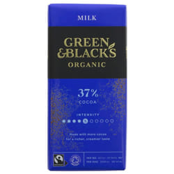 Green & Blacks Milk Chocolate -90g ( pack of 15 )