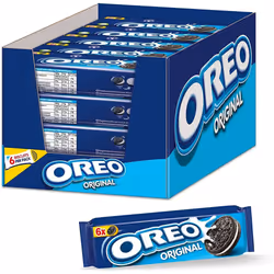 Oreo Original Sandwich Biscuits Snack Pack, 66 g, Pack of 20