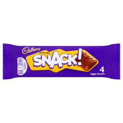 Cadburys Snack Shortcake Std x 36 x 1 Kids Party Sweets Chocolate