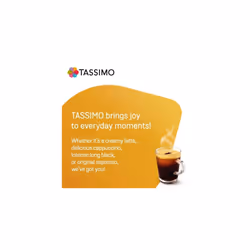 Tassimo Cafe HAG Crema Decaffeinated Coffee Pods - 5 Packs (80 Drinks)