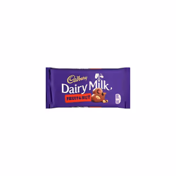 Cadbury Dairy Milk Fruit and Nut Chocolate Bar, 200g