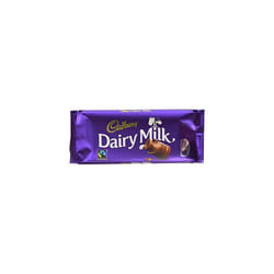 Cadbury Dairy Milk Large Bar 110 g (Pack of 1) Black