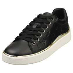 Guess Fl7bnnfal12 Womens Fashion Trainers in Black - 3