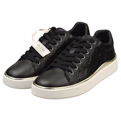 Guess Fl7bnnfal12 Womens Fashion Trainers in Black - 4