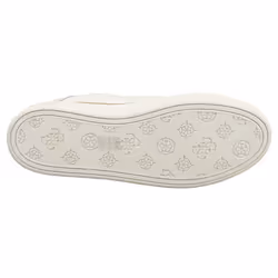Guess Fl7bnnfal12 Womens Fashion Trainers in White Gold - 4