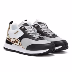 Guess Selvie2 Womens Leopard Trainers - 5