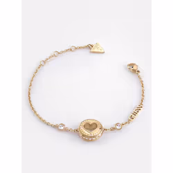 GUESS Rolling Hearts, Chain bracelet, Hearts & Love, Female, Stainless steel