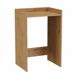 Storage unit for washing machine - 64x50x97.5 cm - Oak