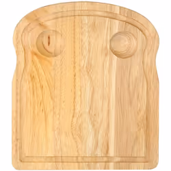 apollo THE HOUSEWARES BRAND 7359 RB Breakfast Board Toast, wooden