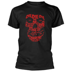 Misfits 'Red Die Die Die' (Black) T-Shirt - Large