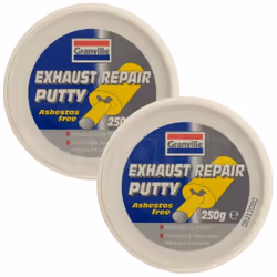 2x Granville Exhaust Repair Paste Putty Seals Cracks Anti-Rust Assembly 250g