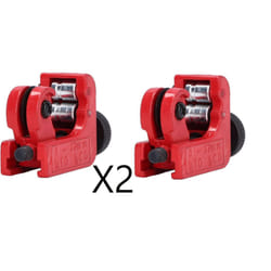 2x Mini Brake Pipe Cutter 3/16" Copper Plastic Tubes 3mm-22mm Cutting Trim Tool