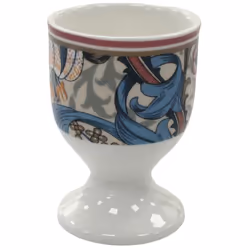Leonardo Collection Set 4 China Egg Cups William Morris Golden Lily Floral