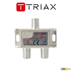 Triax TV and Satellite Diecast 2 Way Combiner - 340110