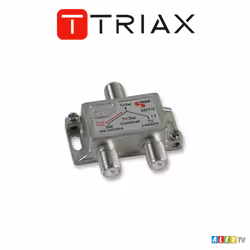 Triax TV and Satellite Diecast 2 Way Combiner - 340110