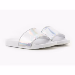 Levis Womens Sliders ~ June L Silver - 7.5
