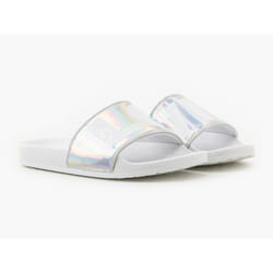 Levis Womens Sliders ~ June L Silver - 7.5
