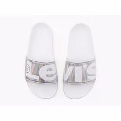 Levis Womens Sliders ~ June L Silver - 7.5
