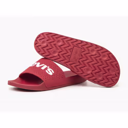 Levis Mens Sliders ~ June Performance Red - 10.5