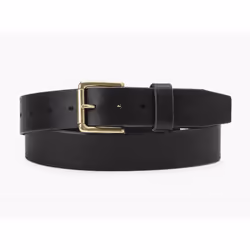 Levis Mens 100% Full Grain Bovine Leather Belt ~ Heritage regular black - 90cm