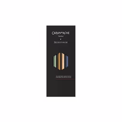 Caran d-Ache 361.414, Hard, Blue, Coral, Green, Wood, Hexagonal, 210 mm, 14 mm, 85 mm