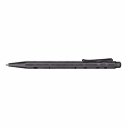 Caran d-Ache Ecridor, Clip, Clip-on retractable ballpoint pen, Refillable, Black, 1 pc(s), Medium