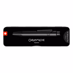 Caran d-Ache 849 XL Black Clip-on retractable ballpoint pen Medium 1 pc(s)