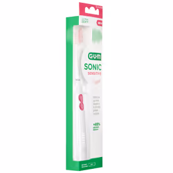 GUM Sonic Sensitive Adult Sonic toothbrush White