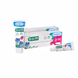 Junior Toothpaste | Specially Designed for New Permanent Teeth | Children Aged 6+ | Strawberry Flavour | 50ml | 2 x 50ml (wit ...